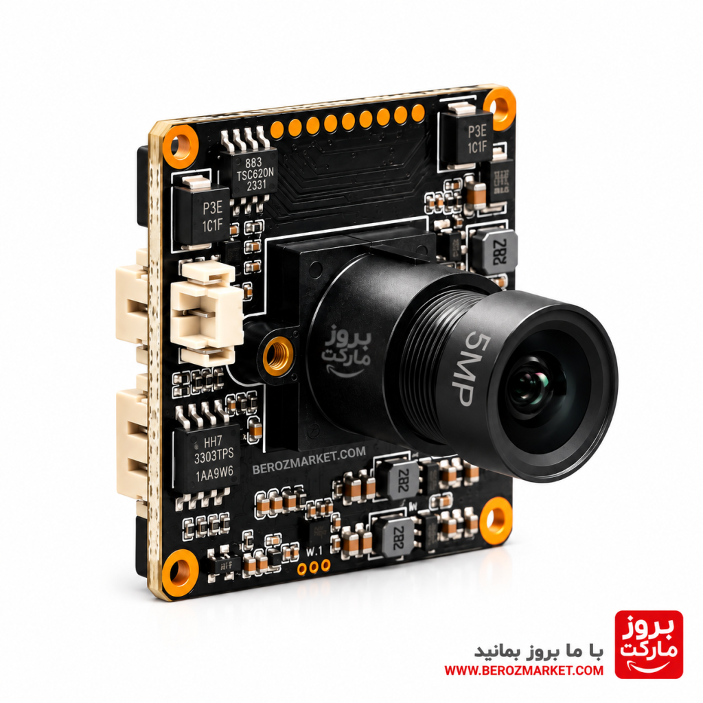 برد دوربین IP 5 مگاپیکسل 5053 با لنز Y-TOT 10081