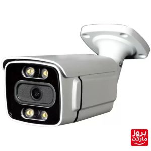 پک کامل 6 دوربین مداربسته کامل 5 مگاپیکسل اچ دی تشخیص چهره پلاک خوان