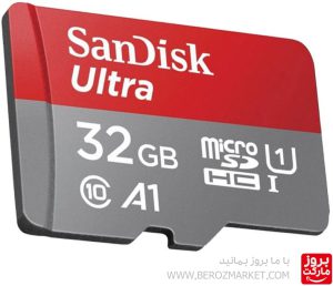 کارت حافظه MicroSDHC سن دیسک مدل Ultra کلاس 10 استاندارد UHS-I U1 A1 سرعت 98 مگابایت بر ثانیه ظرفیت