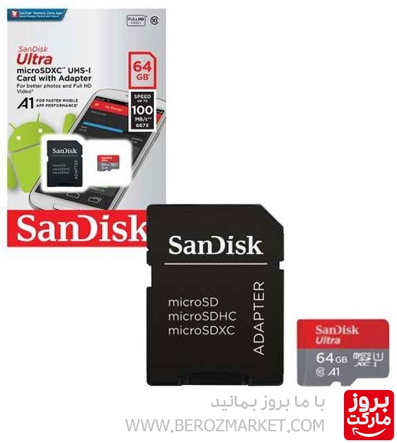 کارت حافظه microSDXC سن دیسک